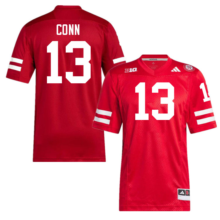 Nebraska Cornhuskers #13 Jamir Conn College Football Jerseys Stitched-Scarlet